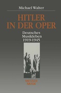 Cover: Hitler in der Oper - J.B. Metzler