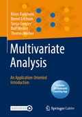 Cover: Multivariate Analysis - Springer Gabler