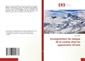 Cover: Enseignement du lexique de la cuisine chez les apprenants chinois - Editions Universitaires Europeennes