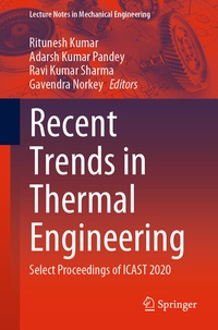 Enlarge image Cover: Recent Trends in Thermal Engineering - Springer