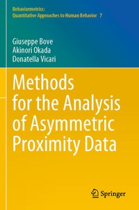 Enlarge image Cover: Methods for the Analysis of Asymmetric Proximity Data - Springer