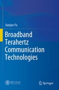 Cover: Broadband Terahertz Communication Technologies - Springer