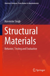 Enlarge image Cover: Structural Materials - Springer