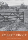 Cover: Collected Prose of Robert Frost - Harvard University Press