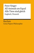 Cover: All Animals are Equal / Alle Tiere sind gleich. Englisch/Deutsch - Reclam