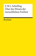 Cover: &Uuml;ber das Wesen der menschlichen Freiheit - Reclam