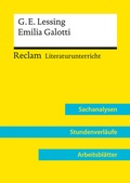 Cover: Gotthold Ephraim Lessing: Emilia Galotti (Lehrerband) | Mit Downloadpaket (Unterrichtsmaterialien) - Reclam