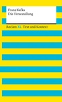 Cover: Die Verwandlung. Textausgabe mit Kommentar und Materialien - Reclam
