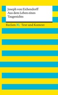 Cover: Aus dem Leben eines Taugenichts. Textausgabe mit Kommentar und Materialien - Reclam