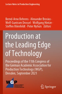 Enlarge image Cover: Production at the Leading Edge of Technology - Springer