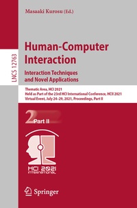 Abbildung von: Human-Computer Interaction. Interaction Techniques and Novel Applications - Springer