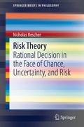 Cover: Risk Theory - Springer