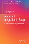 Cover: Immigrant Integration in Europe - Springer