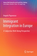 Cover: Immigrant Integration in Europe - Springer