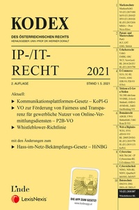 Enlarge image Cover: KODEX IP-/IT-Recht 2021 - LexisNexis Verlag ARD ORAC GmbH