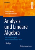 Cover: Analysis und Lineare Algebra - Springer Gabler