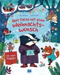 Cover: Herr Dachs hat einen Weihnachtswunsch - Ein Weihnachtsm&auml;rchen f&uuml;r Kinder ab 3 Jahren - Ullmann Medien