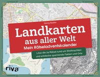 Abbildung von: Landkarten aus aller Welt - Mein Rätseladventskalender - Riva