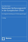 Cover: Nationales Verfassungsrecht in der Europ&auml;ischen Union - Nomos