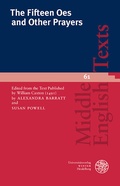 Cover: The Fifteen Oes and Other Prayers - Universit&auml;tsverlag Winter