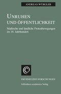 Cover: Unruhen und &Ouml;ffentlichkeit - Wallstein