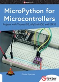 Cover: MicroPython for Microcontrollers - Elektor