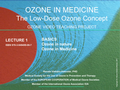 Cover: The Low-Dose Ozone Concept. A Video Teaching Project - Medical Ozone Publisher