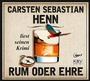Cover: Rum oder Ehre - KBV