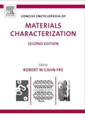 Cover: Concise Encyclopedia of Materials Characterization - Elsevier