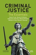 Cover: Criminal Justice: The Essentials - Oxford University Press Inc