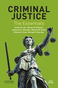 Enlarge image Cover: Criminal Justice: The Essentials - Oxford University Press Inc