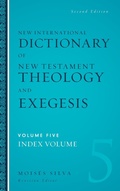 Cover: New International Dictionary of New Testament Theology and Exegesis Hardcover - Zondervan Academic