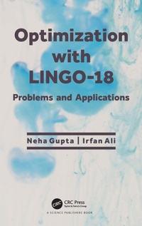 Enlarge image Cover: Optimization with LINGO-18 - CRC Press