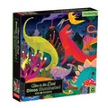 Cover: Dinosaurs Illuminated 500 Piece Glow in the Dark Family Puzzle - Galison
