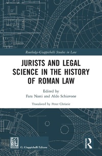 Abbildung von: Jurists and Legal Science in the History of Roman Law - Routledge