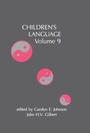 Cover: Children's Language - Psychology Press Ltd