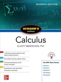Cover: Schaum's Outline of Calculus, Seventh Edition - McGraw Hill LLC