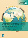 Cover: Operations Management: Processes and Supply Chains, Global Edition - Pearson Education Limited