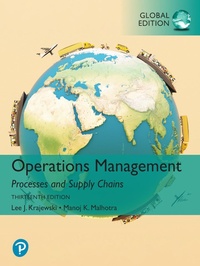 Abbildung von: Operations Management: Processes and Supply Chains, Global Edition - Pearson Education Limited