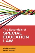 Cover: The Essentials of Special Education Law - Rowman & Littlefield Publishers