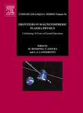 Cover: Frontiers in Magnetospheric Plasma Physics: Volume 16 - Pergamon