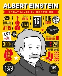 Abbildung von: Great Lives in Graphics: Albert Einstein - Button Books