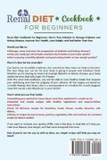 Cover: Renal Diet Cookbook For Beginners - Revolution Lab Ltd