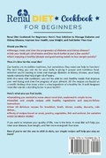 Cover: Renal Diet Cookbook For Beginners - Revolution Lab Ltd
