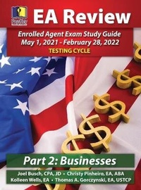 Enlarge image Cover: PassKey Learning Systems EA Review Part 2 Businesses; Enrolled Agent Study Guide, May 1, 2021-February 28, 2022 Testing Cycle - Passkey Publications
