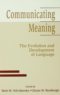 Enlarge image Cover: Communicating Meaning - Routledge