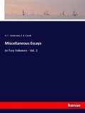 Cover: Miscellaneous Essays - Hansebooks