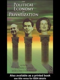 Cover: The Political Economy of Privatization - Routledge