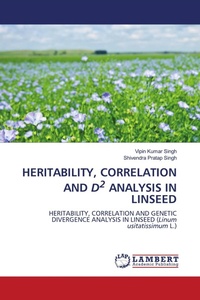 Enlarge image Cover: Heritability, Correlation and D2 Analysis in Linseed - LAP Lambert Academic Publishing