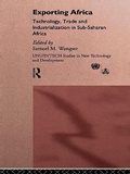 Cover: Exporting Africa - Routledge